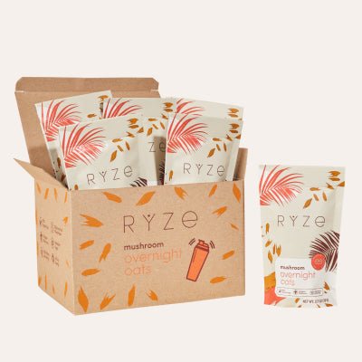 RYZE Mushroom Overnight Oats Starter Pack - Fresh Morning