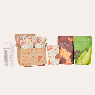 RYZE Ultimate Morning Ritual (Oats + Coffee + Matcha Renew) - Bright Ritual Bundle