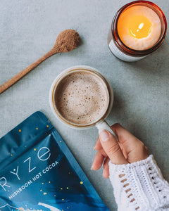RYZE Try our Mushroom Hot Cocoa 50% OFF! - Rich Comfort