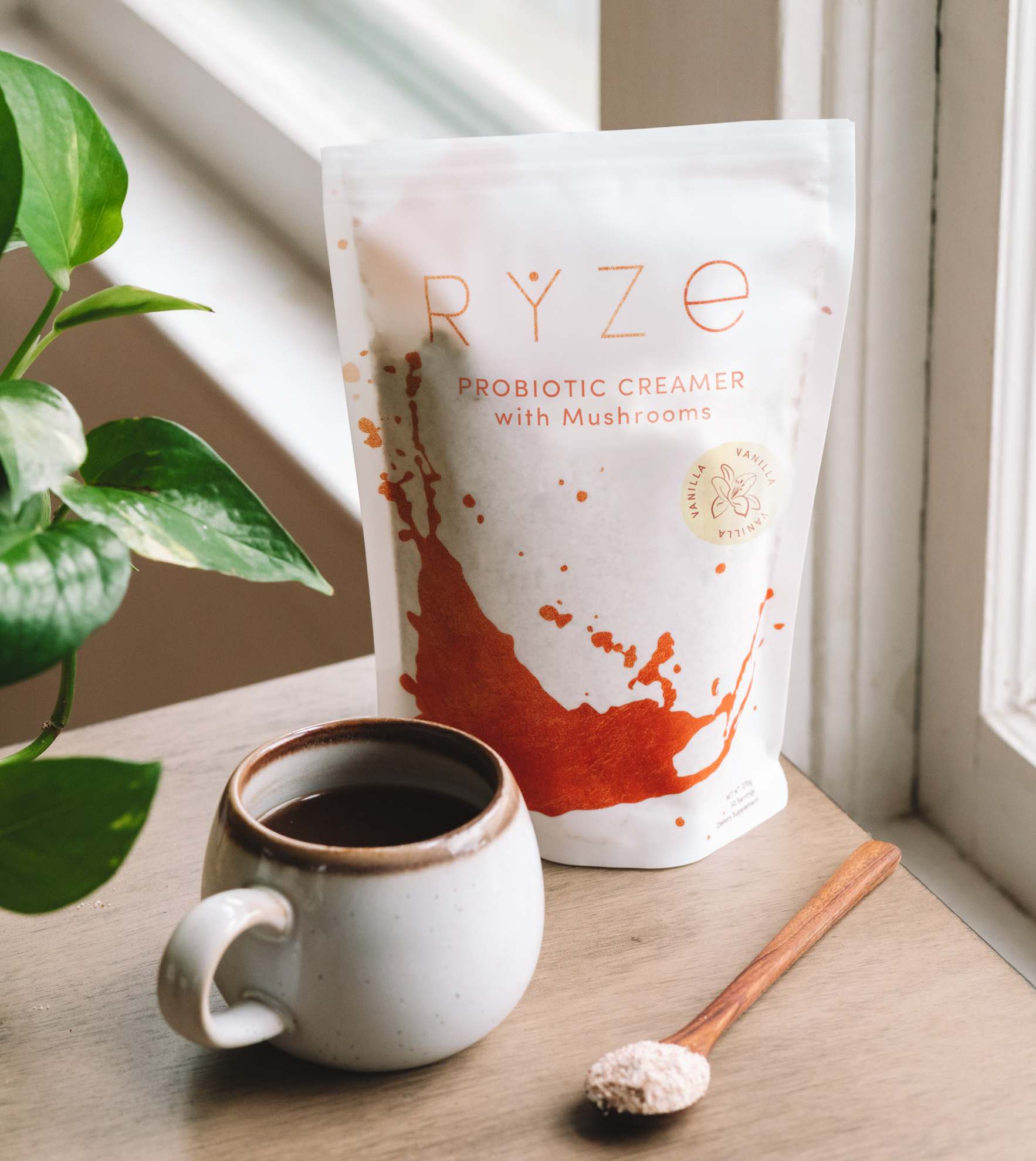 RYZE Try our Probiotic Creamer for 50% OFF! - Lite Cozy Stir